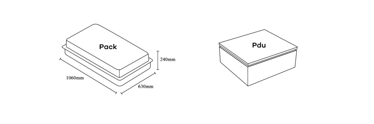 PS131502-115.92V302A (302AH1P36S) LFP302Ah 1P36S Pack