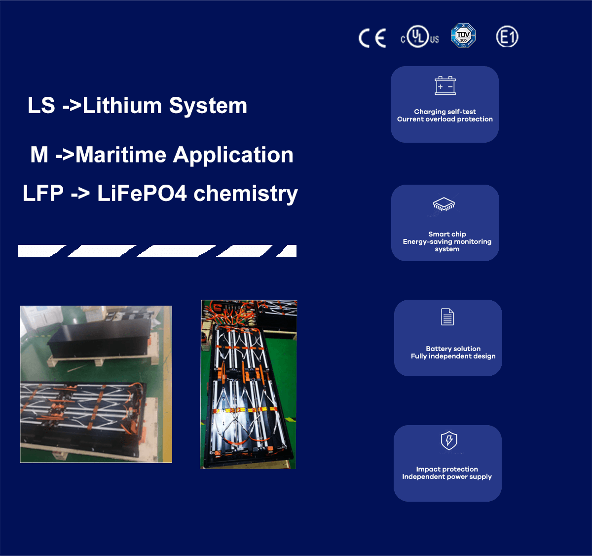 PC020509-172.8V277A(277AH1P54S) LFP277Ah 1P54S Pack