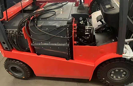 Lithium Ion Battery System For An Electric Forklift Modified By ECO POWER GROUP