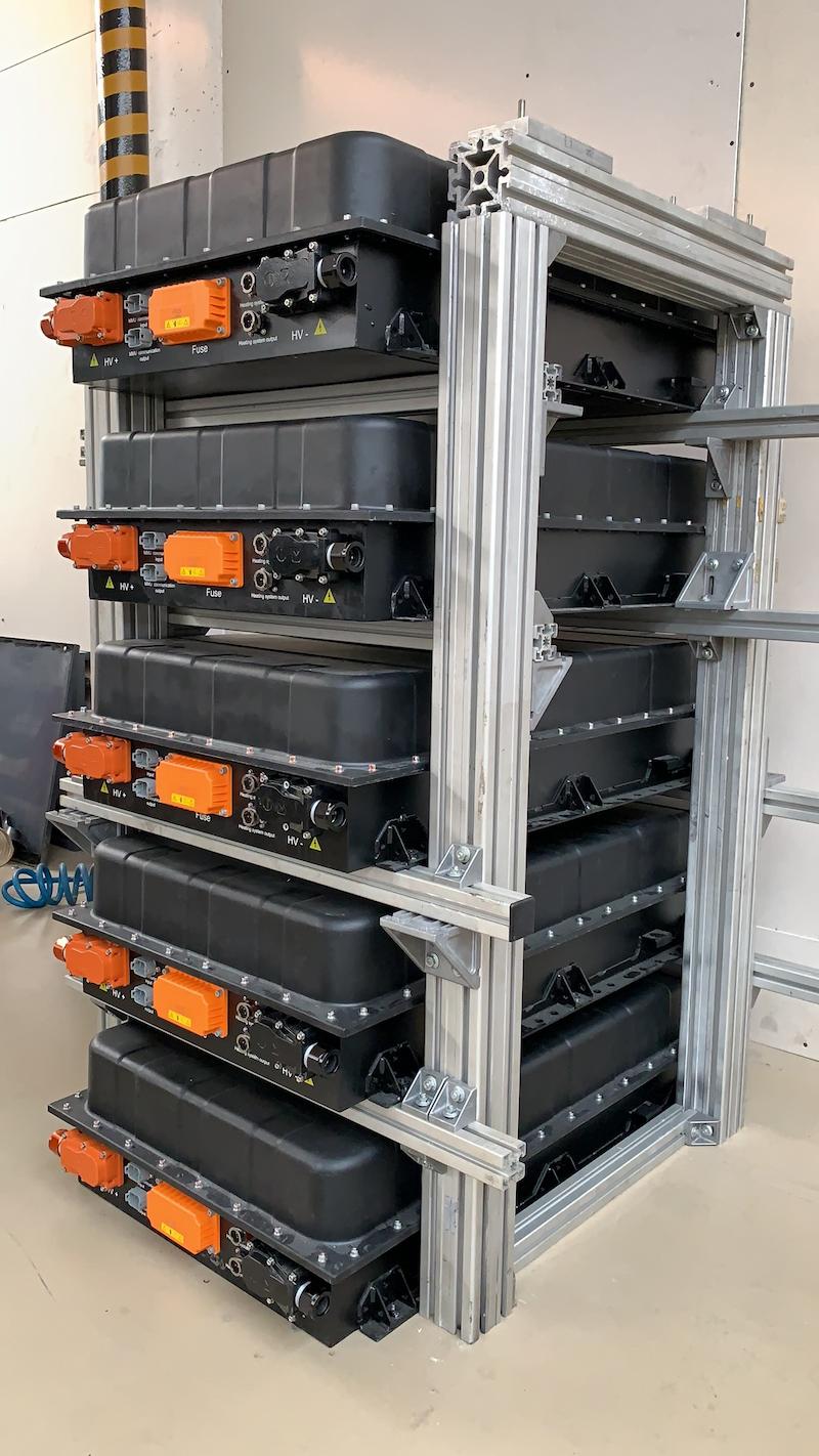 European Electric Garbage Truck Battery System